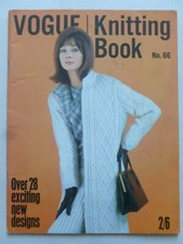 VOGUE KNITTING BOOK No. 66 - Vintage 1960's Knitting Patterns