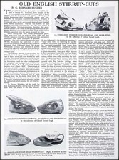 OLD ENGLISH STIRRUP-CUPS