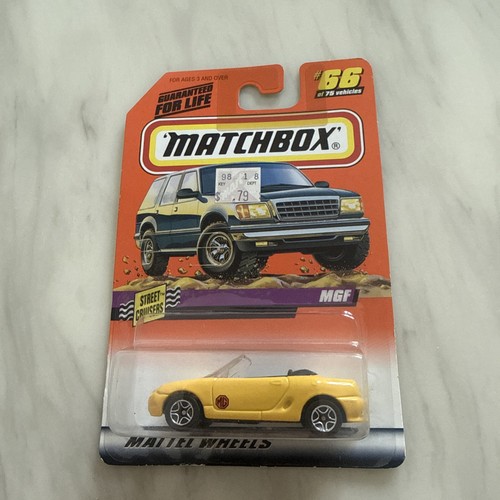 Matchbox mgf street - mgf, cruisers