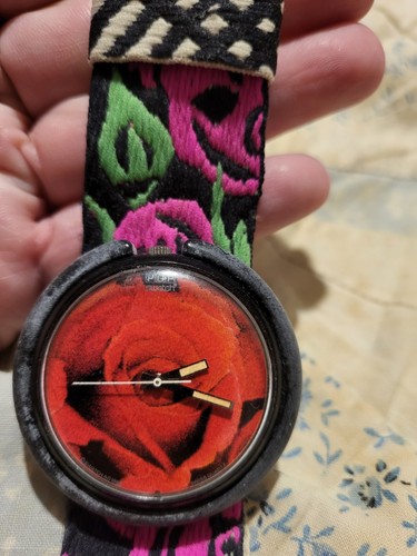 Vintage pop swatch roses are - swatch,
