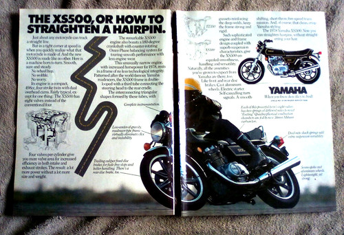 1978 yamaha xs500 original - 1978,