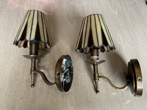 Tiffany style wall - style, lamps