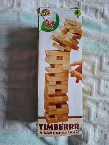 Wooden jenga gane - wooden,