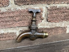 Vintage Chrimes G&C BEST Solid Brass Outside Tap Spigot Garden Outdoor Water Tap