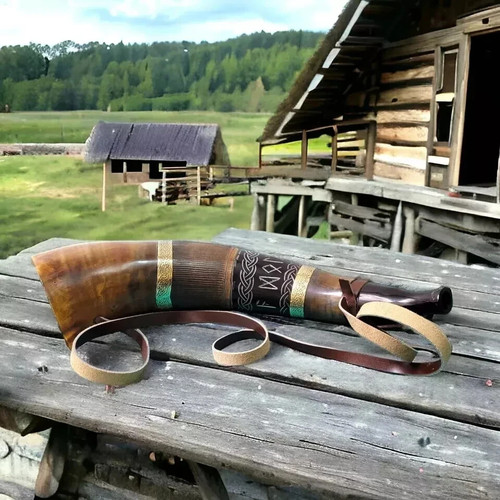 Viking war horn - 18",