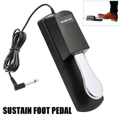 Electric piano pedal damper - electric,