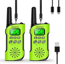 AWANFI Walkie Talkies for Kids Rechargeable, Long Range Walkie-Talkie Camping