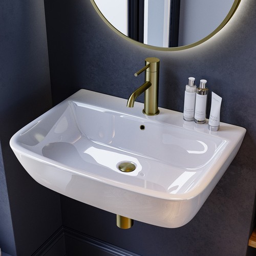 Wall hung basin - hung,