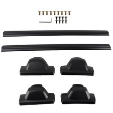 Roof Bars Black Cross Bar Set
