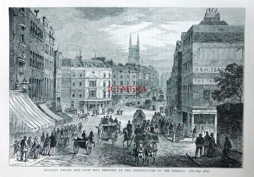 Holborn valley snow hill - valley, &