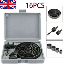16Pcs Hole Saw Kit 19-127mm