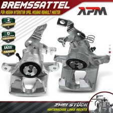 2x Brake Caliper Rear L+R for Nissan Interstar Opel Movano Renault Master 2