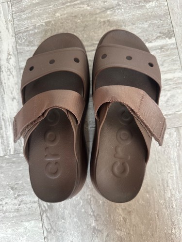 Crocs nearly new - crocs, heel