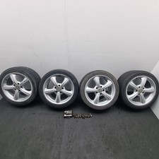 MERCEDES R171 SLK350 ALLOY WHEELS SET CHECK CONDITION