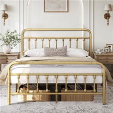 5ft King Vintage Metal Bed
