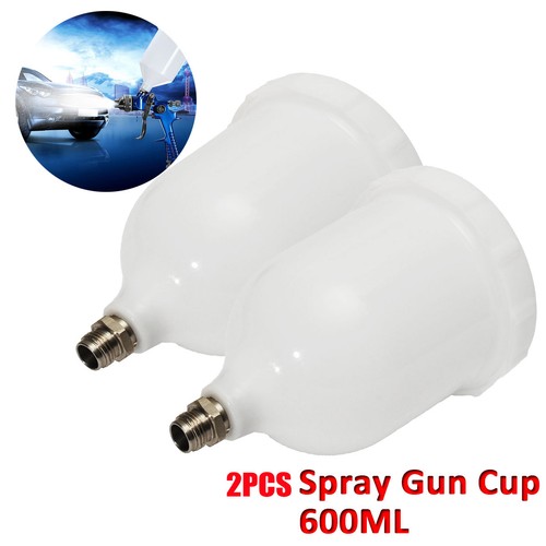 2pcs 600ml spray gun pot - 2pcs, paint