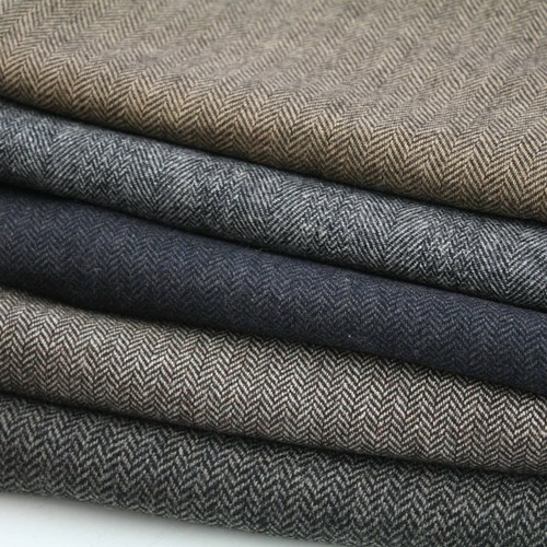 Herringbone tweed wool - herringbone,