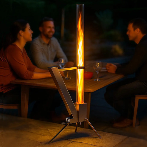 Stainless steel outdoor - stainless, fire