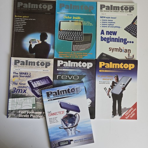 Palmtop magazine psion - palmtop,