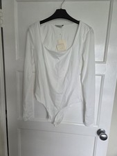 Vera & Lucy Cream Bodysuit- Size M