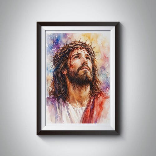 Jesus christ with crown - christ,