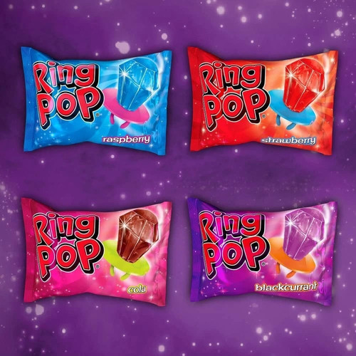 Ring pop hard candy rings - ring,