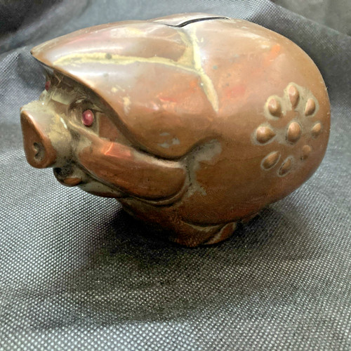 Vintage piggy bank - bank, 1950s