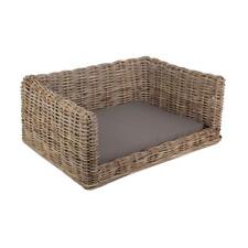 Large Luxury Rattan Dog Sofa Bed
