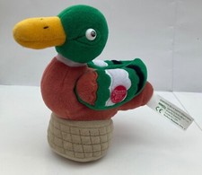 Vintage Rosie & Jim Plush Beanie DUCK Figure - No Longer Quacks - Very Rare!!