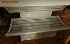 Philips double sunbed  with 24  tubes with 5 facial tubes