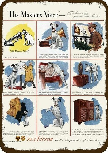 1946 rca mascot dog - mascot,