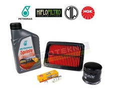 Petronas Hiflo NGK Service Kit to fit Yamaha WR 125 X Supermoto 2009-2016