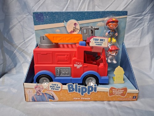Blippi fire truck - fire,