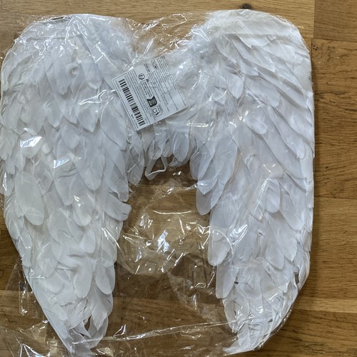 White feather angel - white, wings