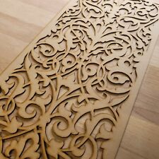 French Damask Decorative Screen Radiator Cabinet Panel 2FT x 4FT 3mm 6mm 0062