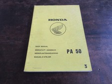 Honda PA50 Shop Manual