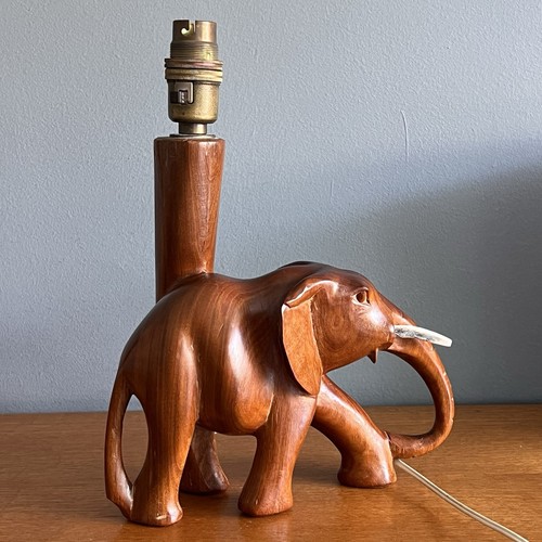 Vintage carved teak - teak, wood