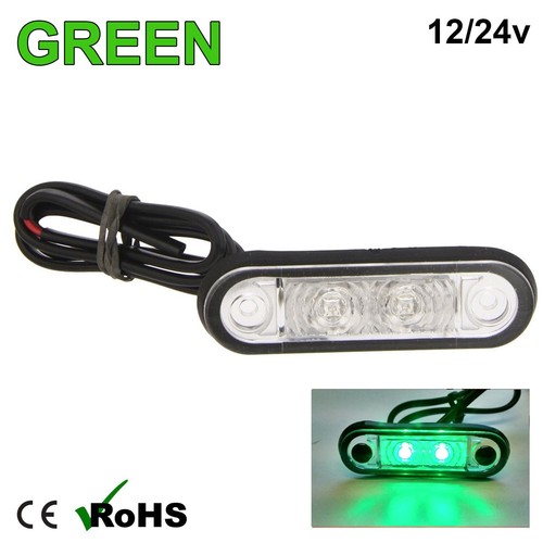 Green hella style led marker - style,