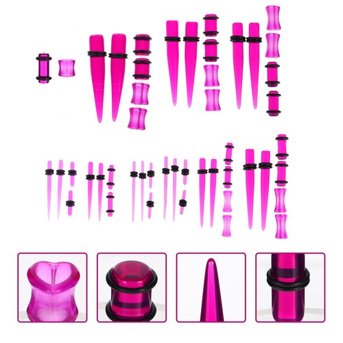 48pcs gauges kit ear - kit,