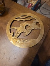 Brass Trivet, Flying Geese