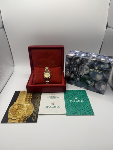 Rolex datejust 79173 champagne - datejust,
