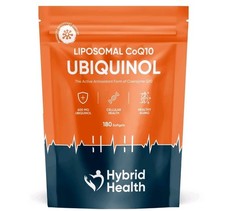 Liposomal Coq10 Ubiquinol 180 Capsules