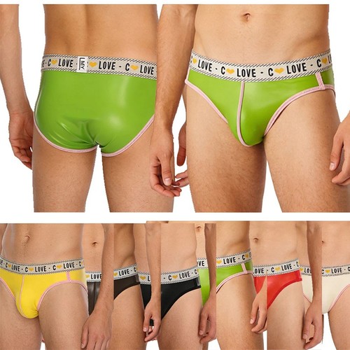 Men patients latex briefs - patients,