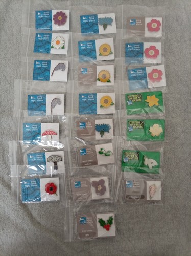 Rspb pin badges cards - pin,
