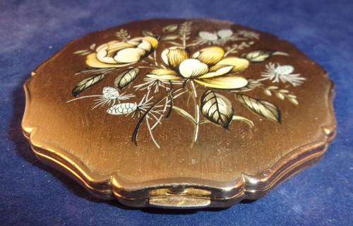 Vintage gold metal - metal, tone