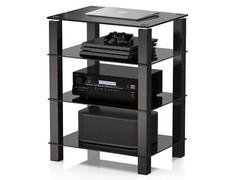 FITUEYES 4-Tier AV HiFi Rack