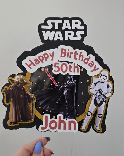 Personalised star wars - star,