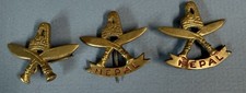 3 Vintage Nepal Gurkha Army