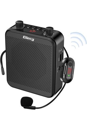Voice amplifier with uhf - amplifier,