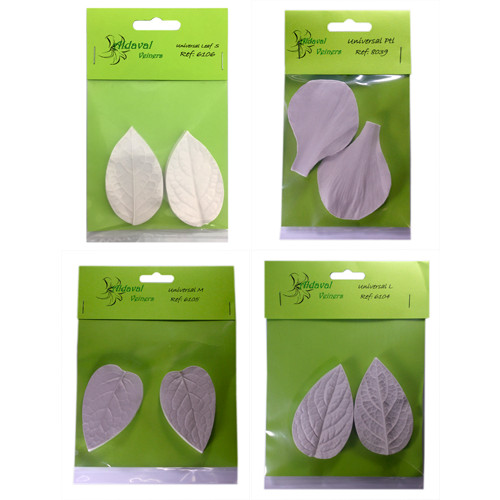 Leaf veiners petal moulds - petal,